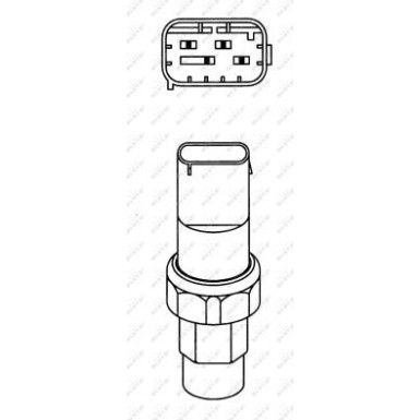 NRF | Druckschalter, Klimaanlage | 38933