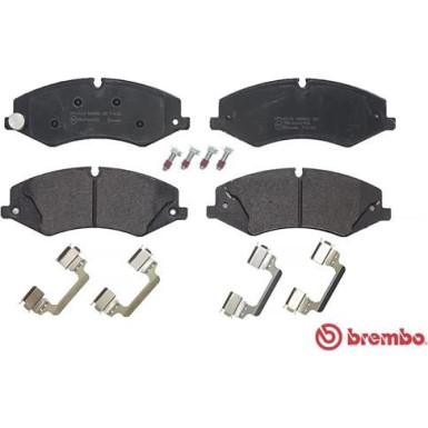 Brembo | Bremsbelagsatz, Scheibenbremse | P 44 022