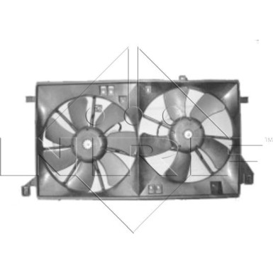 NRF | Lüfter, Motorkühlung | 47290