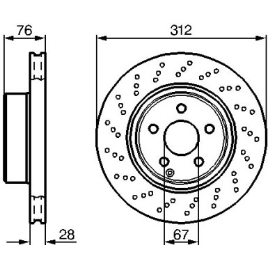 BOSCH | Bremsscheibe | 0 986 478 471