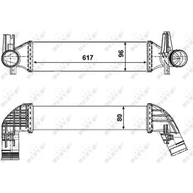 NRF | Ladeluftkühler | 30463