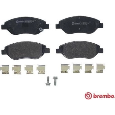 Brembo | Bremsbelagsatz, Scheibenbremse | P 23 178