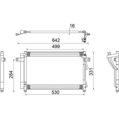 Mahle | Kondensator, Klimaanlage | AC 679 000S