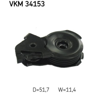 SKF | Spannrolle, Keilrippenriemen | VKM 34153