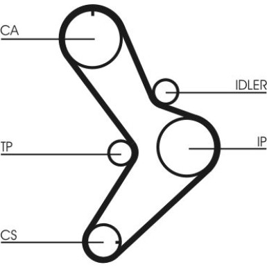 ContiTech | Zahnriemen | CT731