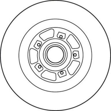 TRW | Bremsscheibe | DF6127BS