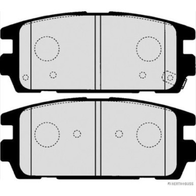 Herth+Buss Jakoparts | Bremsbelagsatz, Scheibenbremse | J3610511