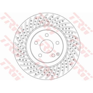 TRW | Bremsscheibe | DF6433S