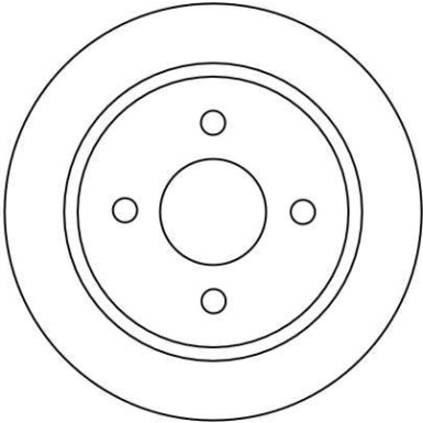 TRW | Bremsscheibe | DF1654