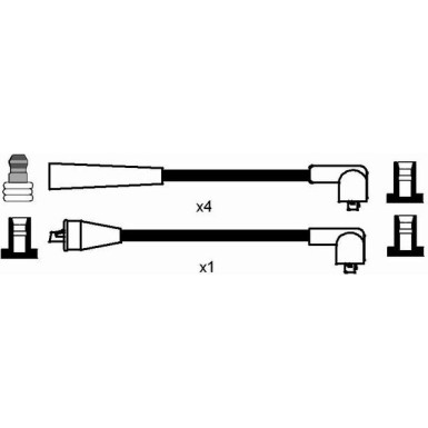 NGK | Zündleitungssatz | 5408