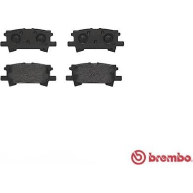 Brembo | Bremsbelagsatz, Scheibenbremse | P 83 068