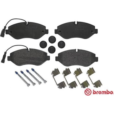 Brembo | Bremsbelagsatz, Scheibenbremse | P 56 066