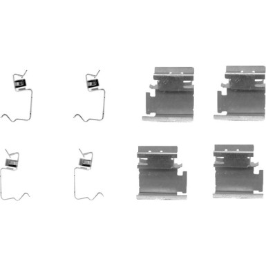 BOSCH | Zubehörsatz, Scheibenbremsbelag | 1 987 474 311