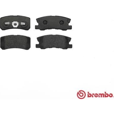 Brembo | Bremsbelagsatz, Scheibenbremse | P 54 031