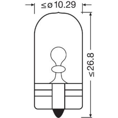 Osram | Glühlampe, Blinkleuchte | Original W5W 12V Doppelblister | 2825-02B