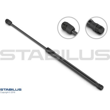 Stabilus | Gasfeder, Koffer-/Laderaum | 016990