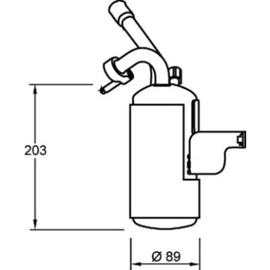 Mahle | Trockner, Klimaanlage | AD 276 000P