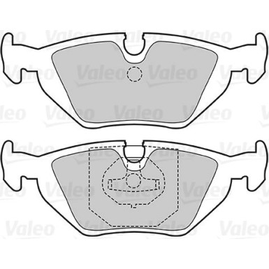 Valeo | Bremsbelagsatz, Scheibenbremse | 301386