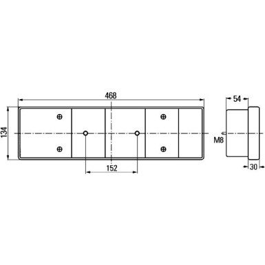 Hella | Heckleuchte | 2VP 008 204-121