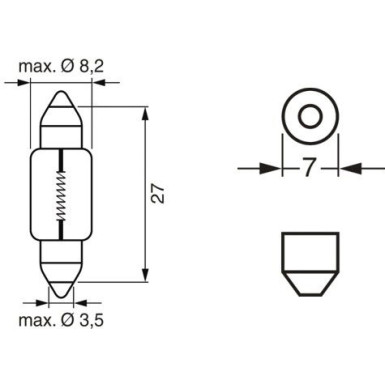 BOSCH | Glühlampe | 1 987 302 528