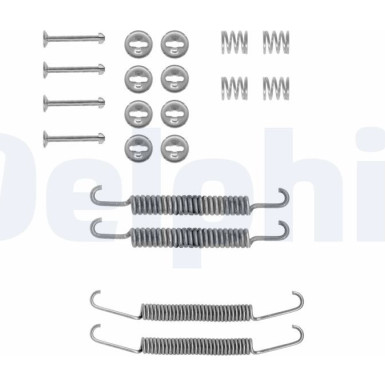 Delphi | Zubehörsatz, Bremsbacken | LY1017