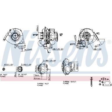 Nissens | Lader, Aufladung | 93109