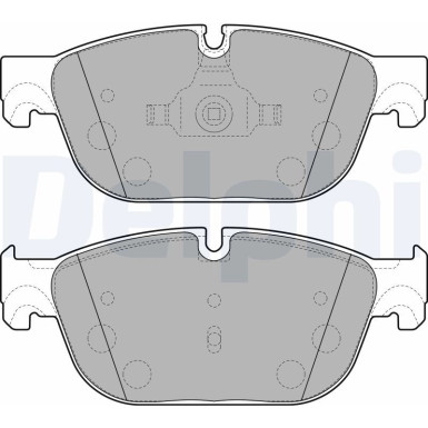 Delphi | Bremsbelagsatz, Scheibenbremse | LP2198