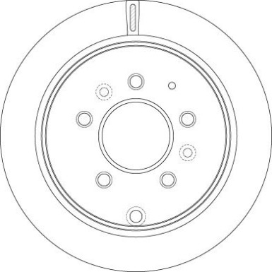 TRW | Bremsscheibe | DF6291