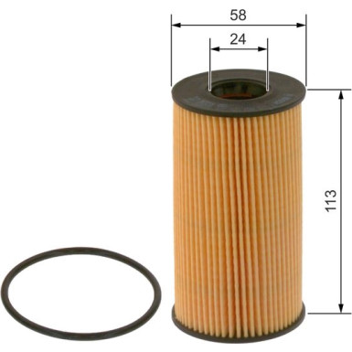 BOSCH F 026 407 125 Ölfilter