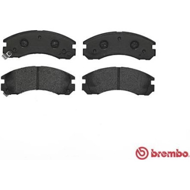 Brembo | Bremsbelagsatz, Scheibenbremse | P 54 017