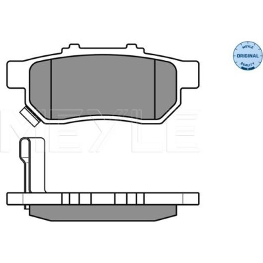 Meyle | Bremsbelagsatz, Scheibenbremse | 025 217 3813/W