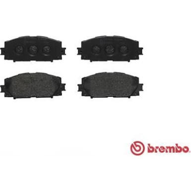 Brembo | Bremsbelagsatz, Scheibenbremse | P 83 106