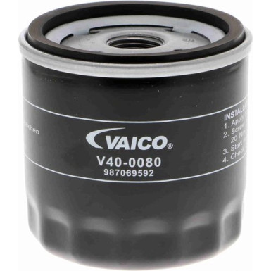 Vaico | Ölfilter | V40-0080