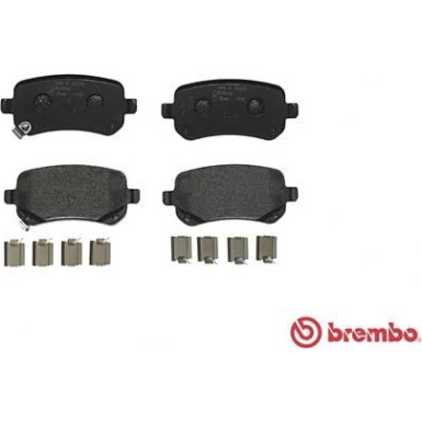 Brembo | Bremsbelagsatz, Scheibenbremse | P 11 021