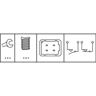 Hella | Bremslichtschalter | 6DD 008 622-371