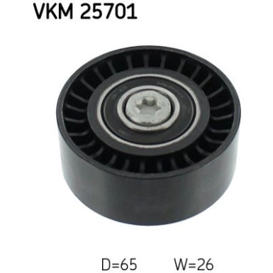 SKF | Umlenk-/Führungsrolle, Zahnriemen | VKM 25701