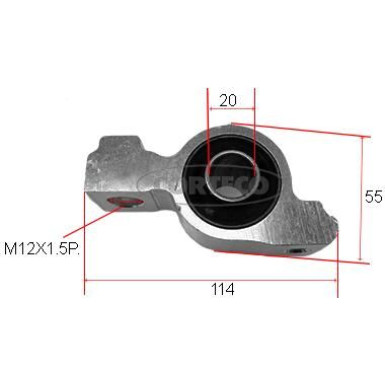 Corteco | Lagerung, Lenker | 80000089 Corteco | Lagerung, Lenker | 80000089