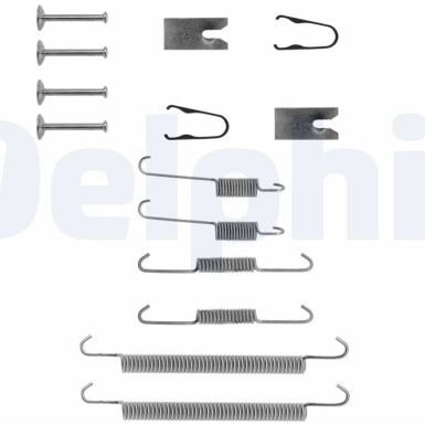 Delphi | Zubehörsatz, Bremsbacken | LY1255