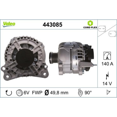 Valeo | Generator | 443085