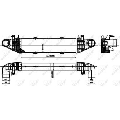 NRF | Ladeluftkühler | 30313
