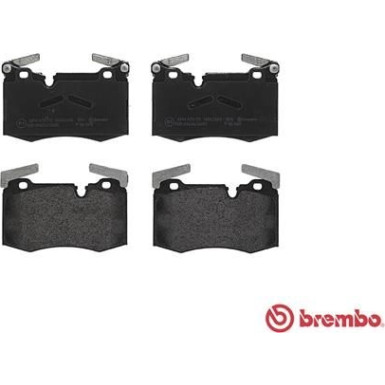 Brembo | Bremsbelagsatz, Scheibenbremse | P 06 068