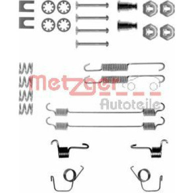 Metzger | Zubehörsatz, Bremsbacken | 105-0617