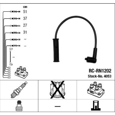 NGK | Zündleitungssatz | 4053