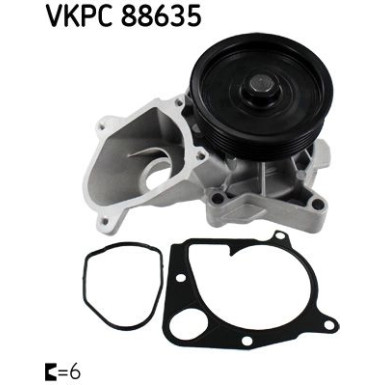 SKF | Wasserpumpe | VKPC 88635