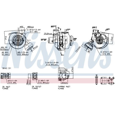 Nissens | Lader, Aufladung | 93177