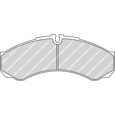 Ferodo | Bremsbelagsatz, Scheibenbremse | FVR1315