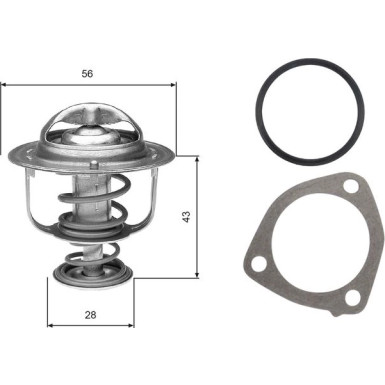 Gates | Thermostat, Kühlmittel | TH31276G1