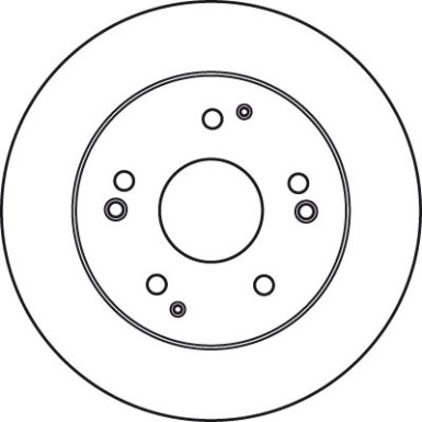 TRW | Bremsscheibe | DF6026