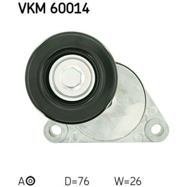 SKF | Spannrolle, Keilrippenriemen | VKM 60014