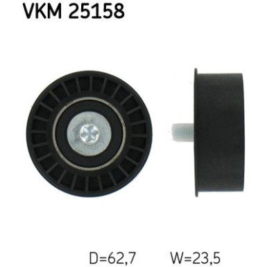 SKF | Umlenk-/Führungsrolle, Zahnriemen | VKM 25158